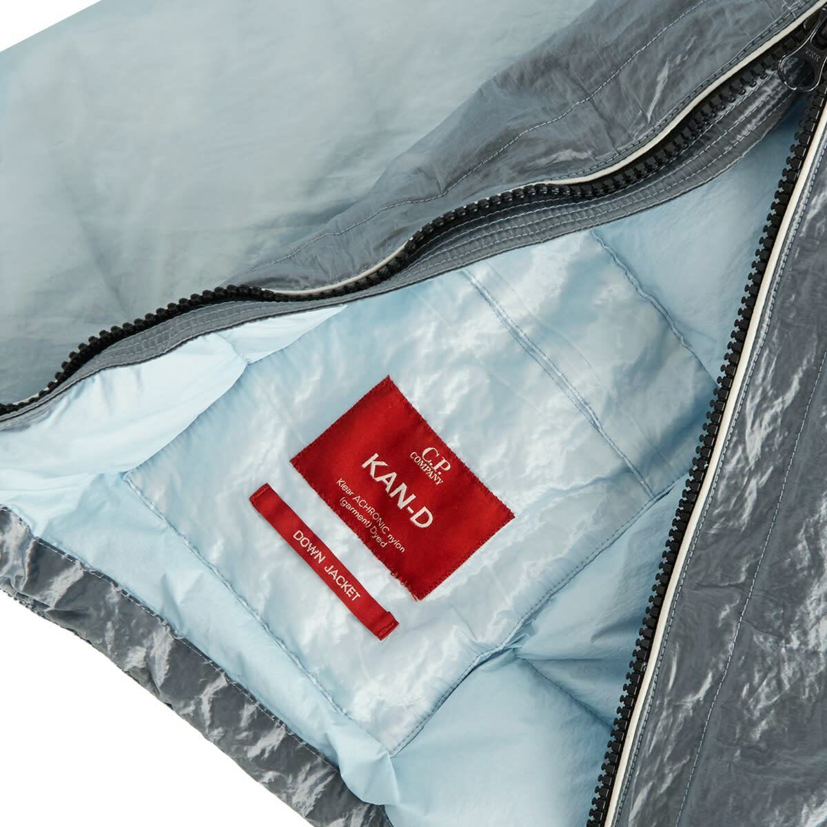 END. x C.P. Company Kan-D Goggle Puffer in Ice Melt C.P. Company