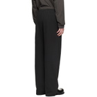 We11done Black Chain Embroidered Sweatpants