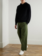 Mr P. - Mitchell Cashmere Hoodie - Black