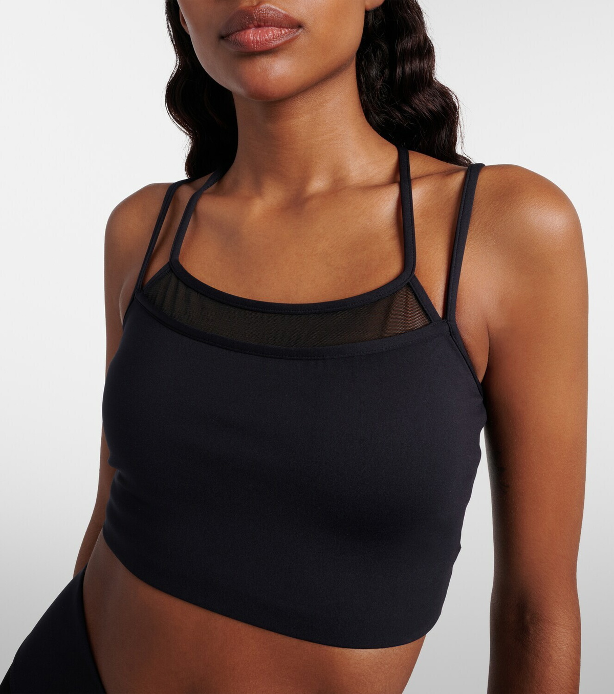 Eres Cooper tulle-trimmed sports bra