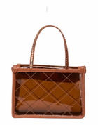 Amina Muaddi Womens Handbag Tan