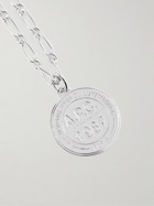 A.P.C. - Logo-Engraved Silver-Tone Necklace