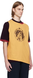 AMBUSH Black & Yellow Front Layered T-shirt