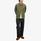 Folk Men's Barrel Leg Trousers in Soft Black