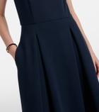 'S Max Mara Cannone cotton-blend jersey midi dress