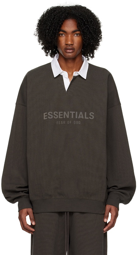 Photo: Essentials Gray Bonded Polo