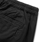 Folk - Loom Garment-Dyed Cotton-Canvas Shorts - Black