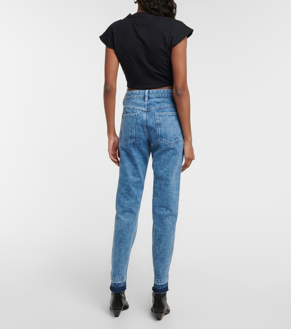 Isabel Marant - Zineae cotton jersey crop top Isabel Marant