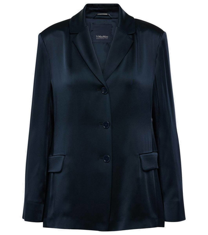 Photo: 'S Max Mara Guido satin blazer