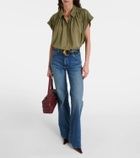Nili Lotan Normandy cotton blouse