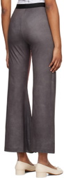 ELLISS Red & Gray 'The Lady In Red' Trousers