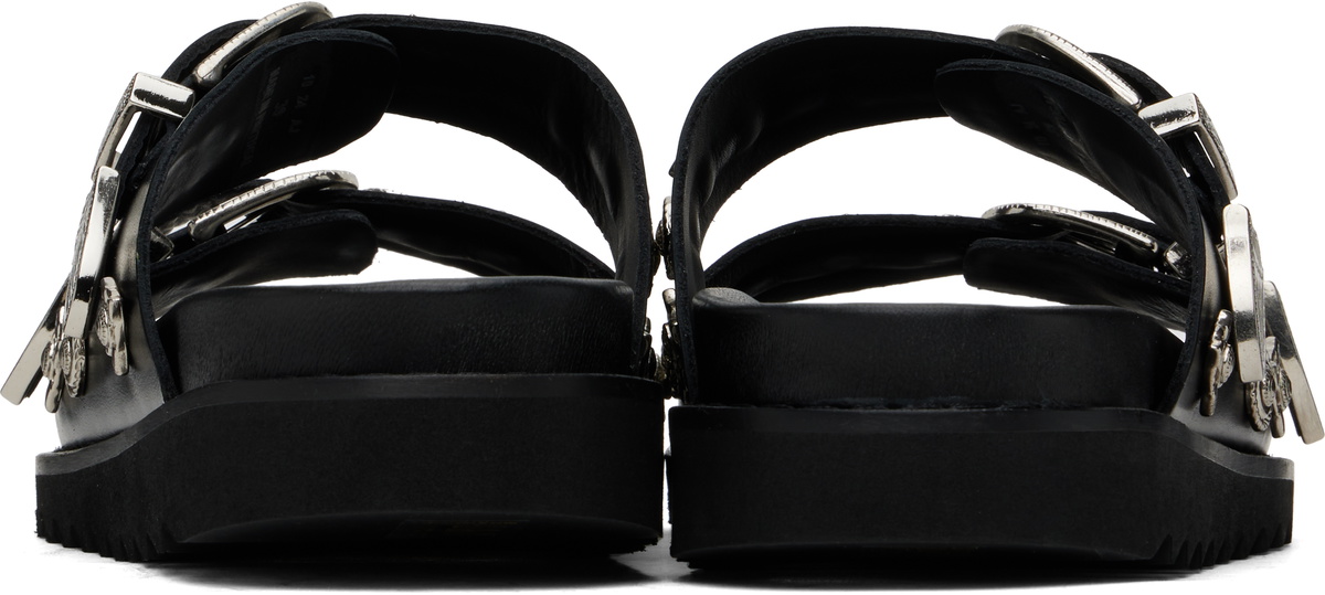 Toga Virilis Black Buckle Sandals Toga Virilis