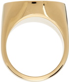 IN GOLD WE TRUST PARIS Silver & Gold Chevalier Ring