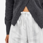 Faithfull The Brand Women's En Vau Short in Soft Blue Stripe