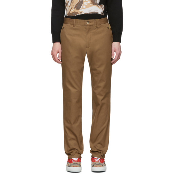 Burberry Brown Classic Trousers Burberry