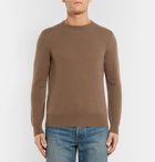 The Row - Benji Slim-Fit Cashmere Sweater - Camel