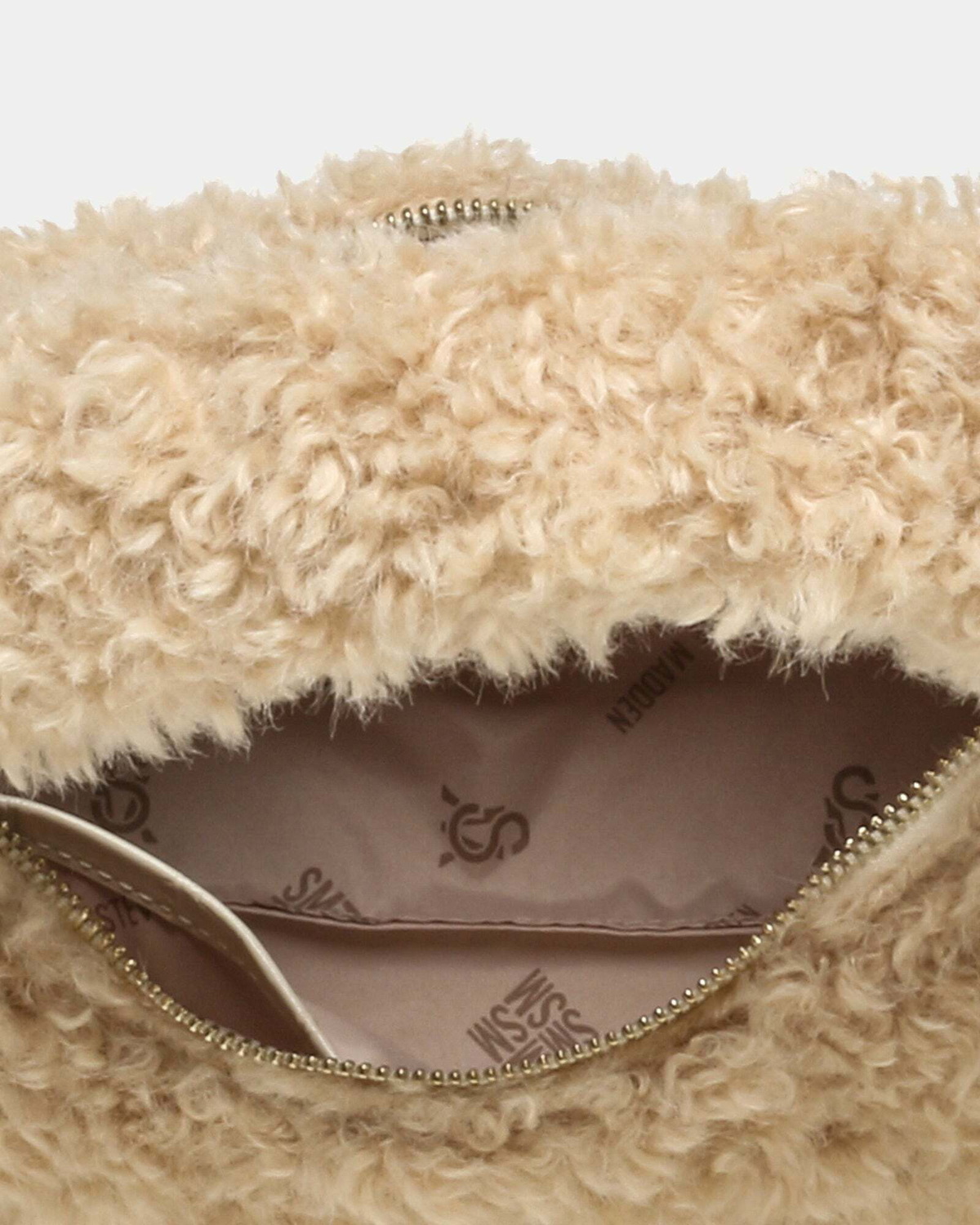 Steve Madden Bfluffy Bag in Cream