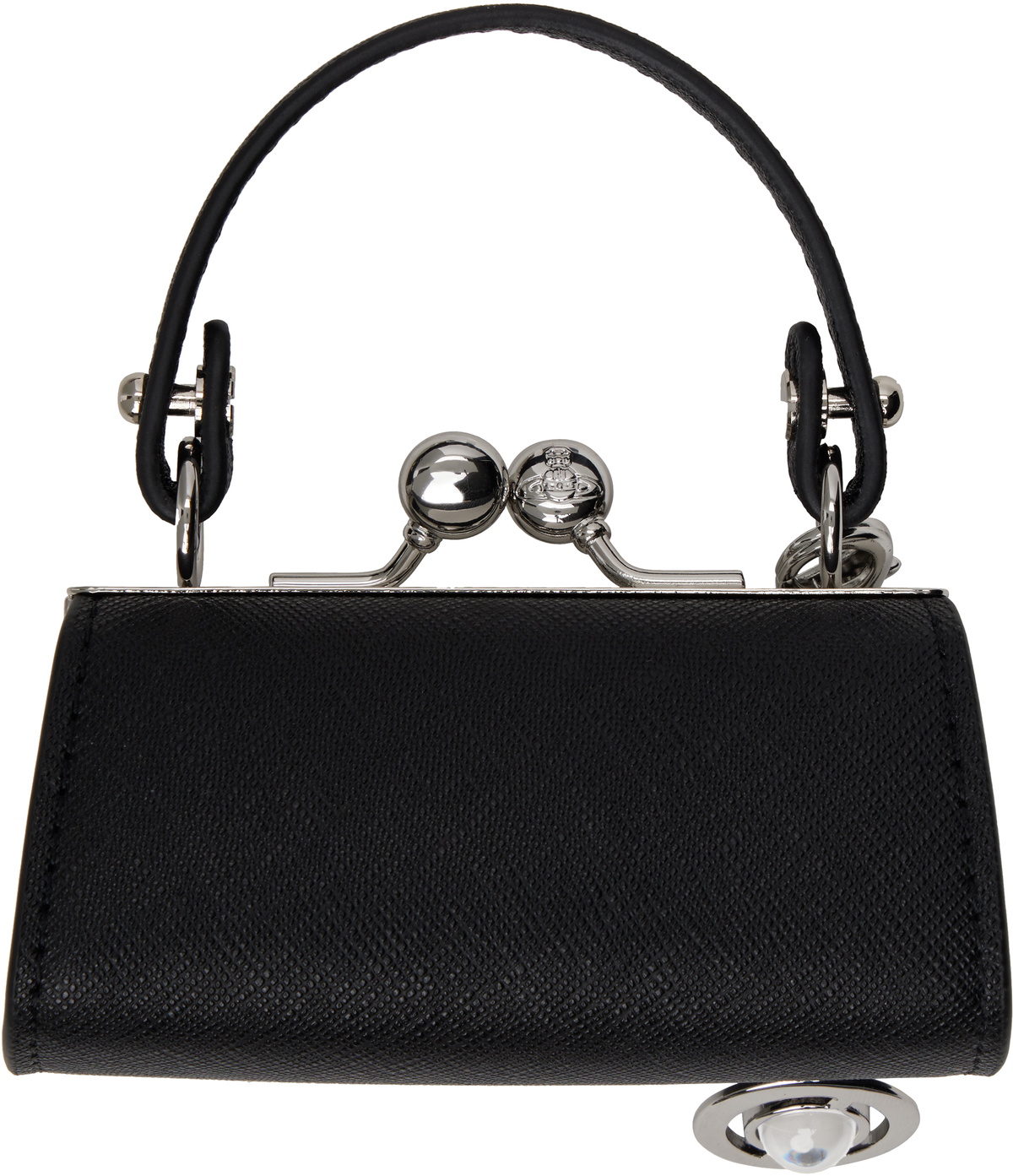 Vivienne Westwood Black Doll Bag Coin Pouch Vivienne Westwood Vivienne Westwood Black Doll Bag Coin Pouch Vivienne Westwood