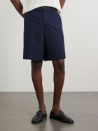 Slowear - Cotton-Ripstop Shorts - Blue