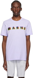 Marni Purple Printed T-Shirt