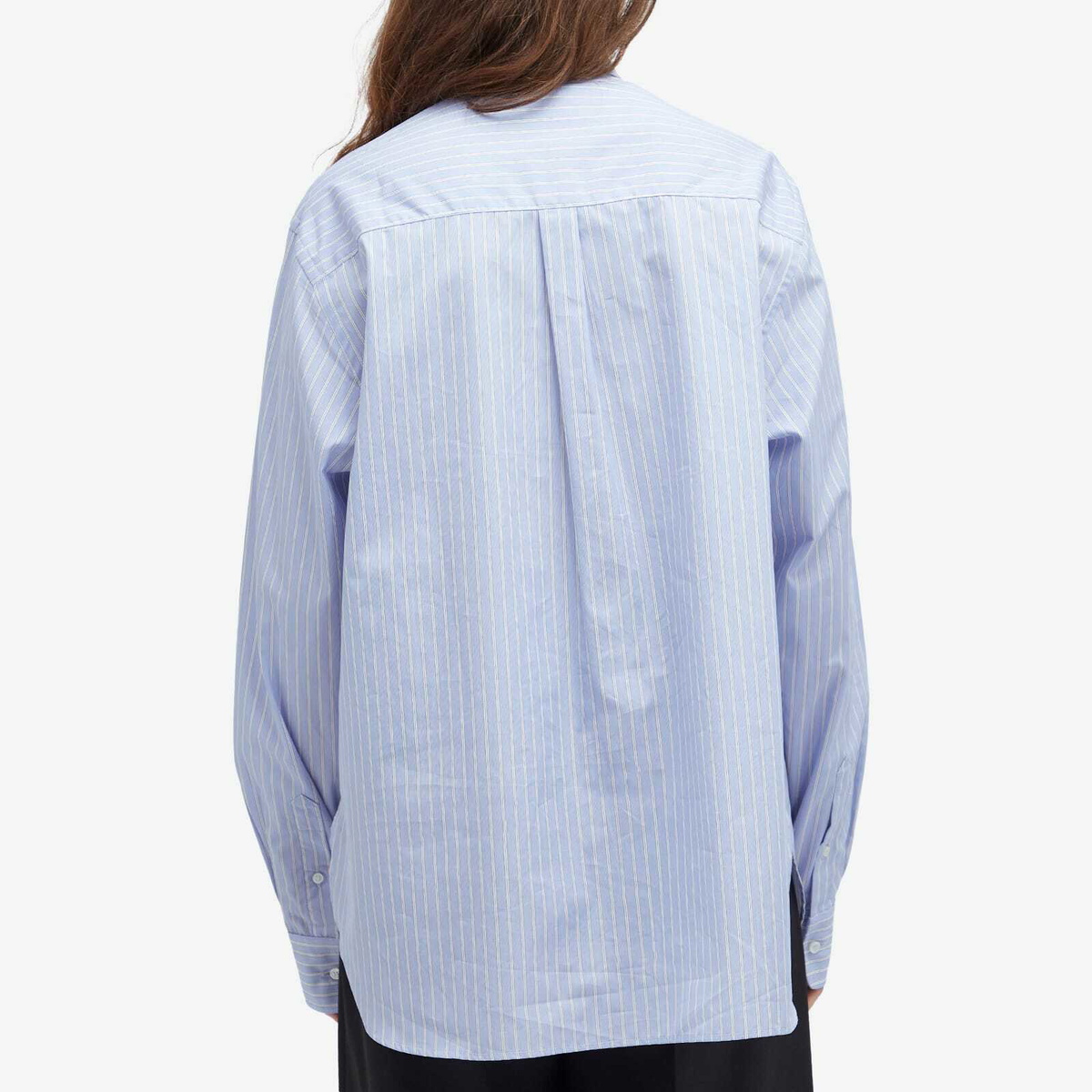 Saks Potts Women's Eyelet William Shirt in Noble Blue