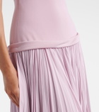 Marmar Halim Ana crêpe and chiffon gown