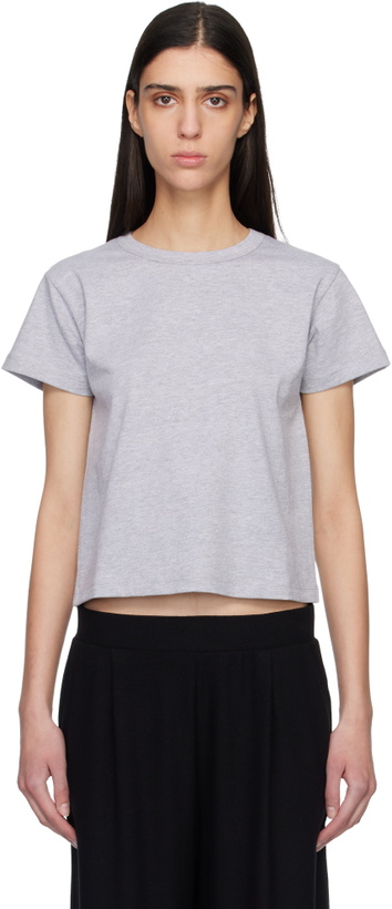 Photo: LESET Gray 'The Margo' T-shirt