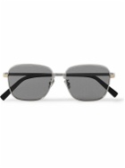 Dior Eyewear - CD Diamond S4U Aviator-Style Silver-Tone Sunglasses