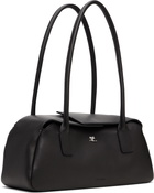 Courrèges Black Strip Leather Bag