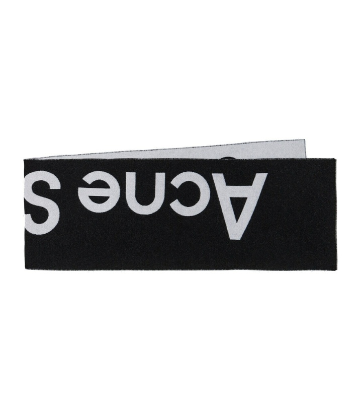 Photo: Acne Studios - Toronty logo scarf