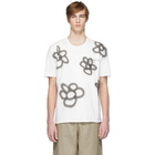 Camiel Fortgens White Spray Paint Logo T-Shirt