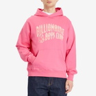 Billionaire Boys Club Men's Mountain Fill Arch Logo Hoodie in Pink