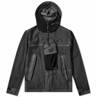 C.P. Company Men's Metropolis Co-Ted Hooded Jacket in Black
