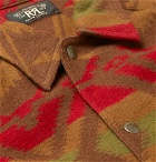 RRL - Ralston Cotton and Wool-Blend Jacquard Shirt Jacket - Men - Tan
