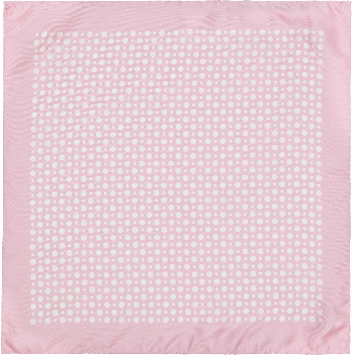 BOSS Pink BECKHAM Edition Silk Pocket Square