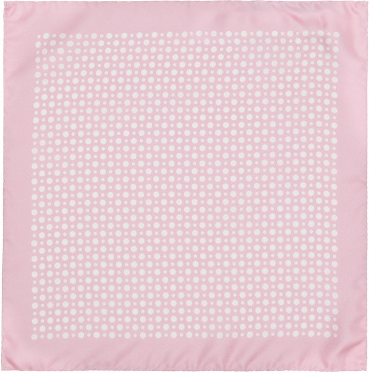 Photo: BOSS Pink BECKHAM Edition Silk Pocket Square