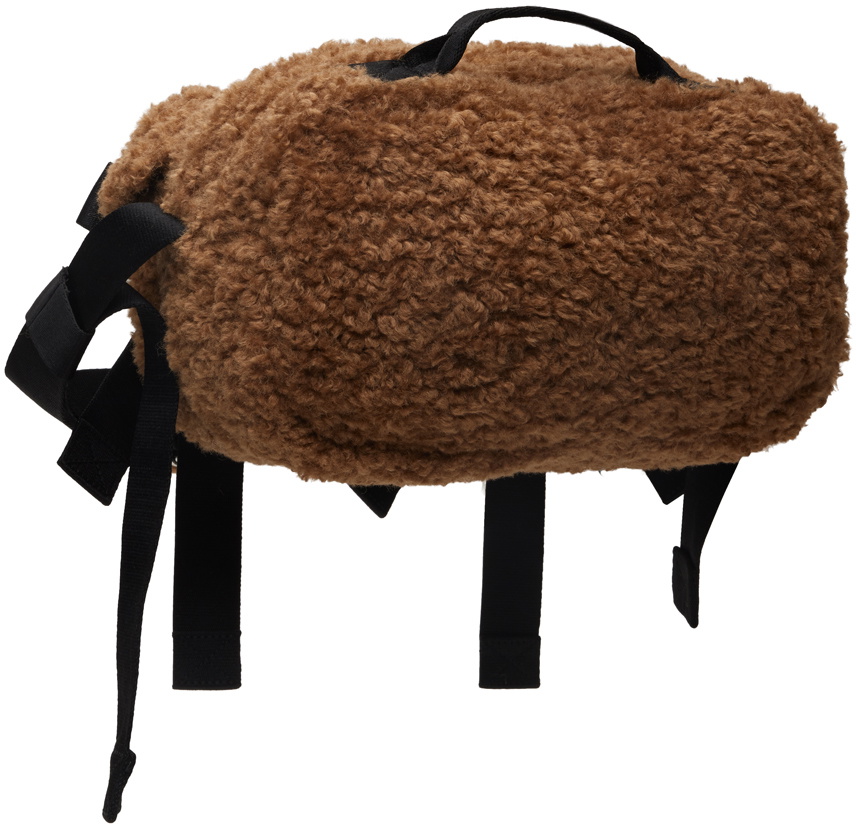 Simone Rocha Brown Teddy Classic Bow Crossbody Bag