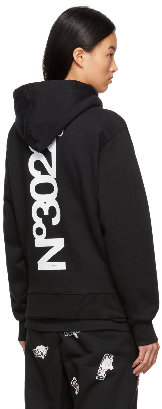 Aitor Throup’s TheDSA SSENSE Exclusive Black 'No3022' Hoodie