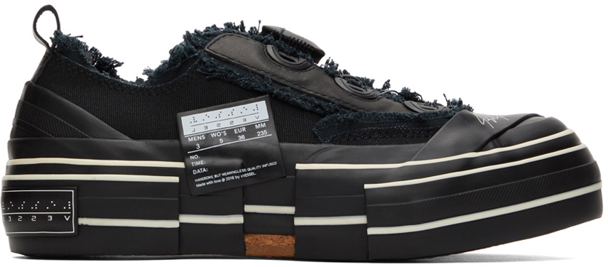 Yohji Yamamoto Black xVessel Edition Dial Sneakers Yohji Yamamoto