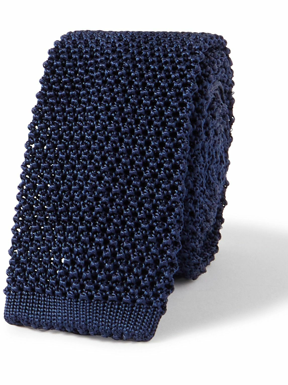 Photo: Charvet - 5cm Knitted Silk Tie