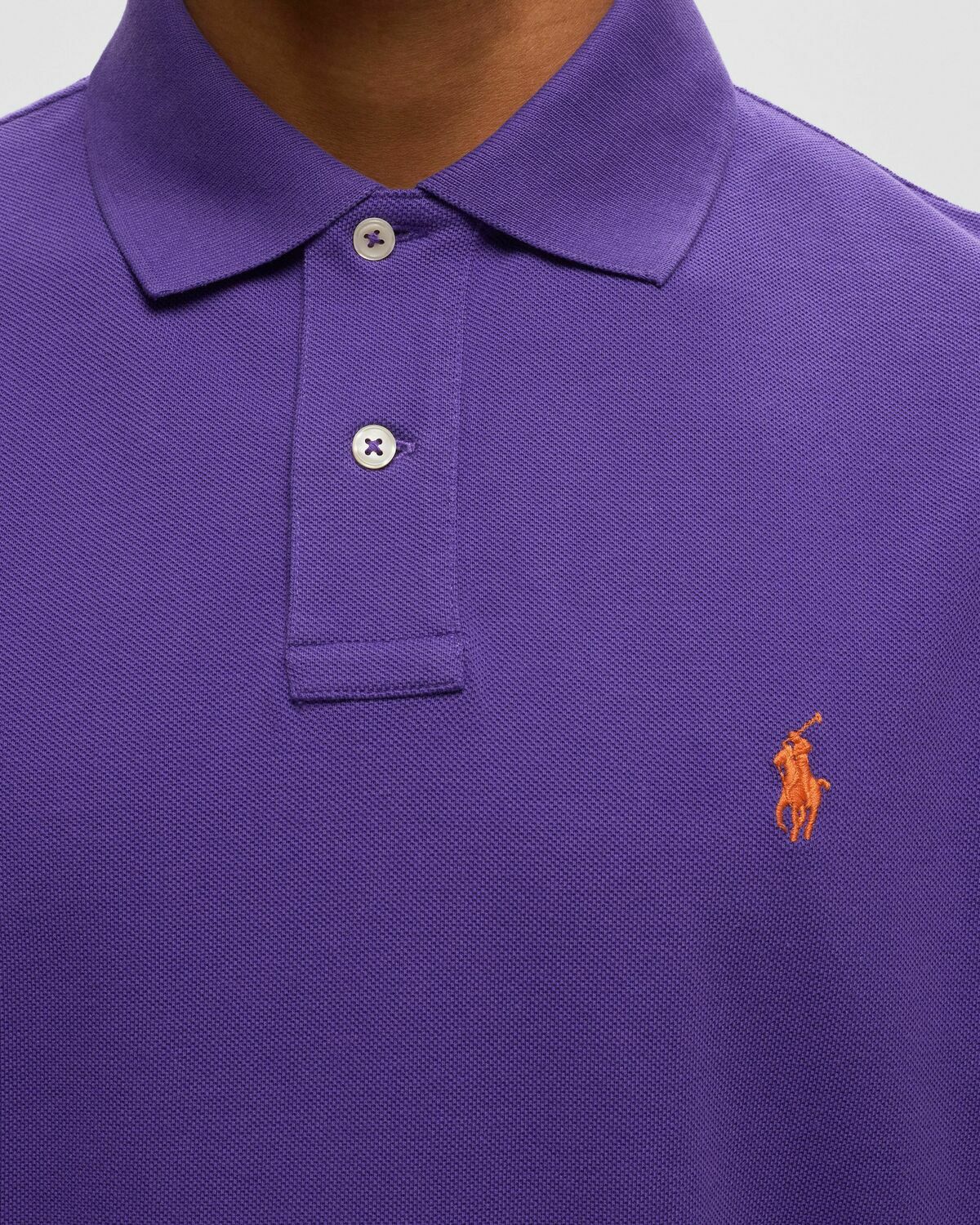 Polo Ralph Lauren S/S Knit Purple Polos Polo Ralph Lauren