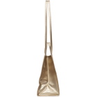 Telfar Gold Large Shopping Tote