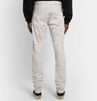 John Elliott - The Cast 2 Skinny-Fit Tie-Dyed Denim Jeans - White