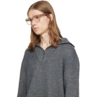 LOEWE Taupe Anagram Glasses