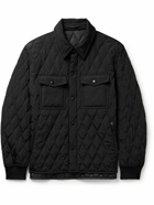 TOM FORD - Quilted Shell Jacket - Black