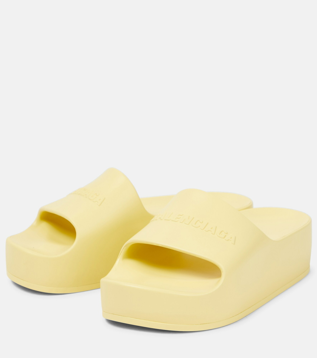 Balenciaga Logo rubber slides Balenciaga