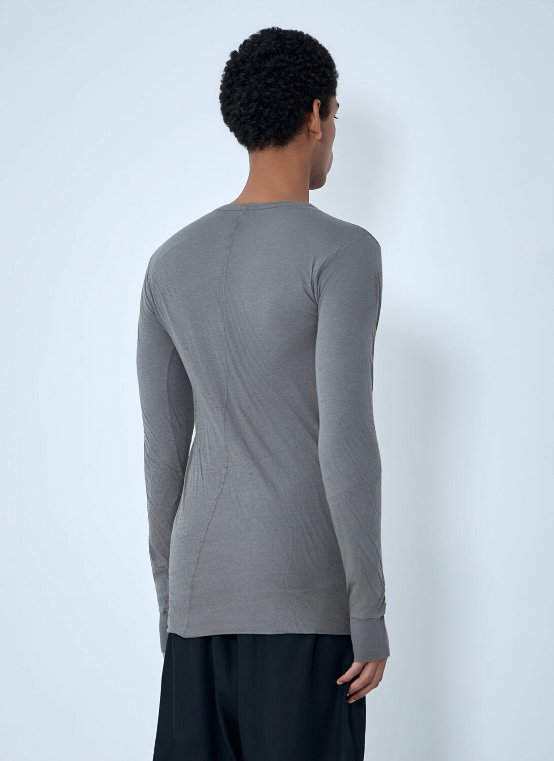 Rick Owens Crewneck Long Sleeve T-Shirt