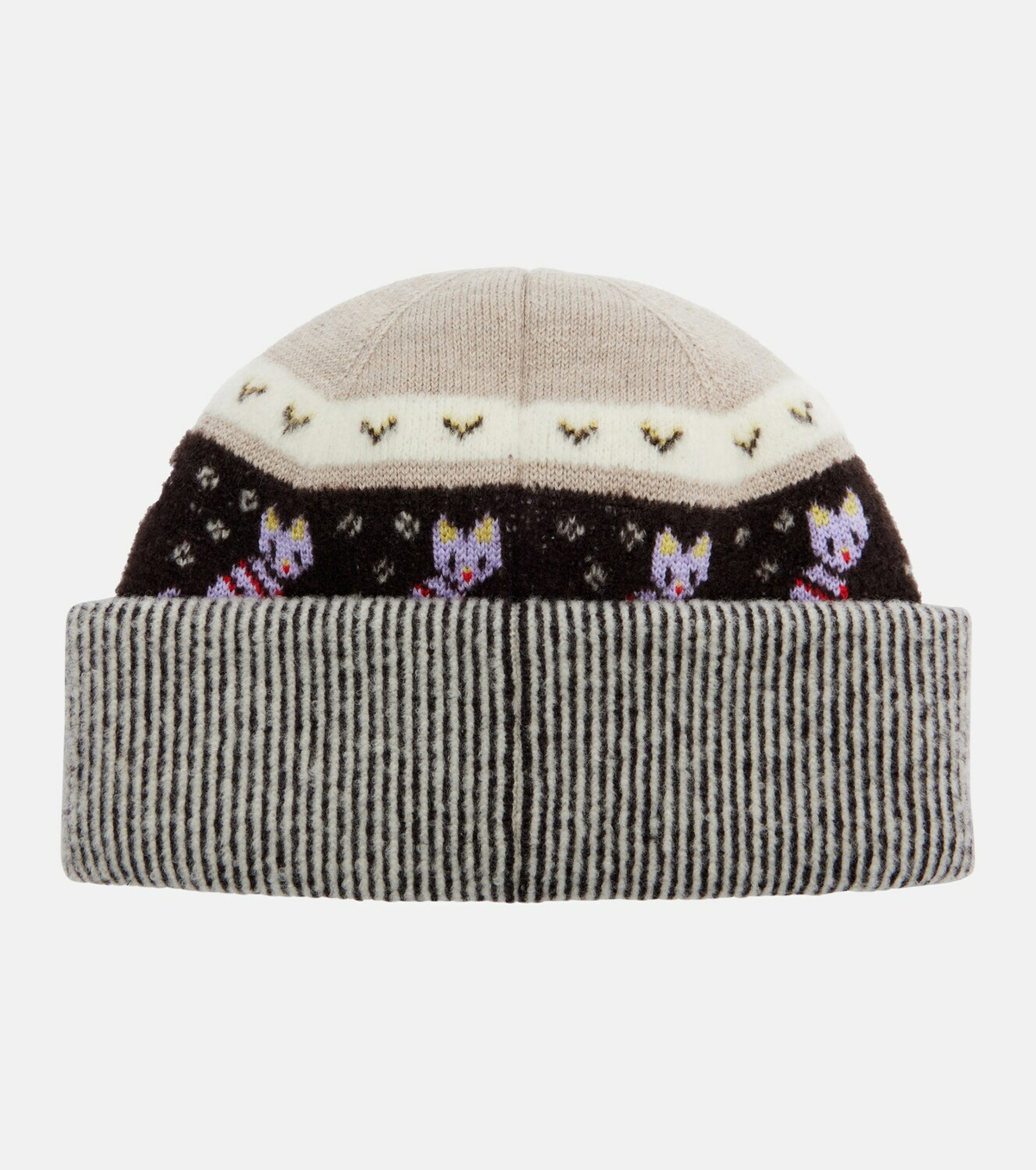 Loewe Logo wool-blend beanie