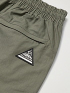 Billionaire Boys Club - Tapered Logo-Appliquéd Cotton-Ripstop Cargo Trousers - Green