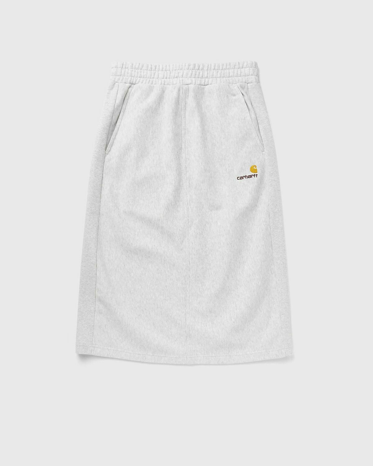 Carhartt WIP American Script Sweat Skirt Grey Women
